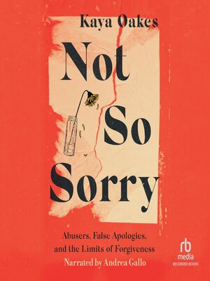 cover image of Not So Sorry